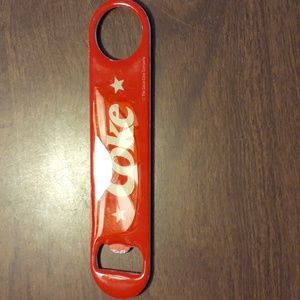Vintage Flat Coca-Cola bottle opener.